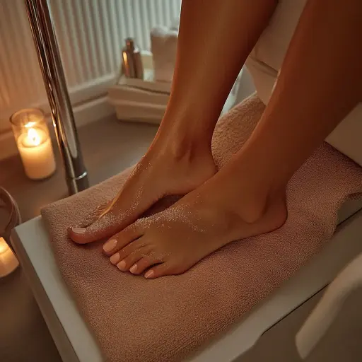 Beauté des pieds et callus peeling