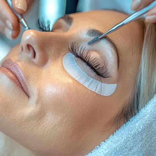 Extension cils ‘volume’